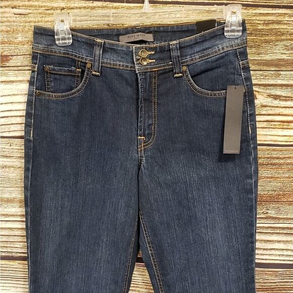 Nine West Bootcut stretch jeans size 10 average - Picture 2 of 6